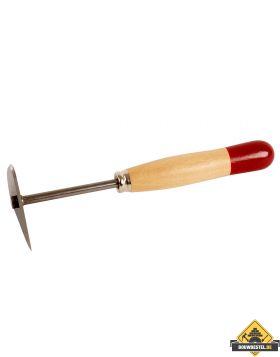 Verfkrabber SUPER PROF ovaal. speciaal gehard. heftlengte 15cm