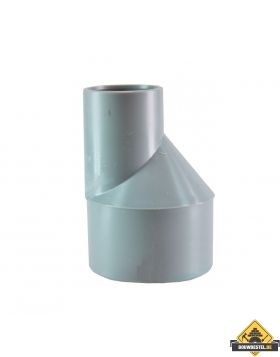PVC Verloopstuk Excentrisch spie/mof 125 x 50 (INFORMEER NAAR DE LEVERTIJD)
