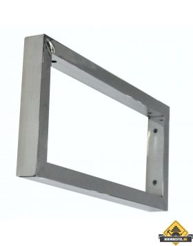 Wiesbaden Chroom vierkante supportbeugel 46x22