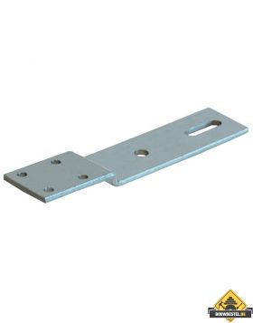 Kozijnanker / Kozijnstrip GB 10mm verzet (75x10x175)x60x6mm Sendzimir verzinkt - per stuk