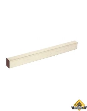Vloerrij SUPER PROF aluminium 60x40x1.5 mm. lengte 350 cm