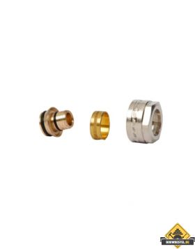 VTE koppeling 16x2 PEX/PE-RT/ALU-PEX