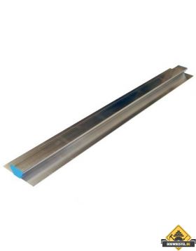 Wandrij SUPER PROF aluminium dubbel h-profiel. lengte 180 cm
