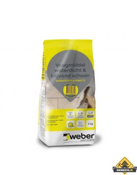 Weber Beamix Voegmiddel waterdicht en blijvend schoon antraciet 4kg