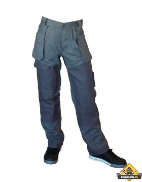 Be-Wear | deluxe werkbroek grijs | maat 46 | Super Prof