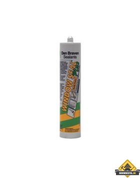 Zwaluw Windowseal Plus beglazingskit wit 310ml