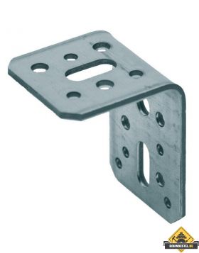 Xs-Hoek 75X100mm 70X5 115x2 Sendzimir verzinkt - per stuk