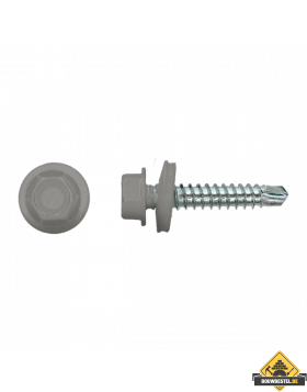 Zelfborende schroef 4,8x35mm Verzinkt RAL9007 | 100 stuks