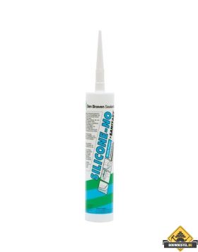 Zwaluw Siliconenkit NO Den Braven - Transparant grijs - 310ml