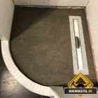 Cementdekvloer op afschot maken