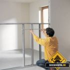 Halfhoge gipsplaatwand plaatsen