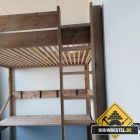 Hoe maak ik een hoogslaper met bureau?