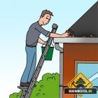 Veilig werken met een ladder