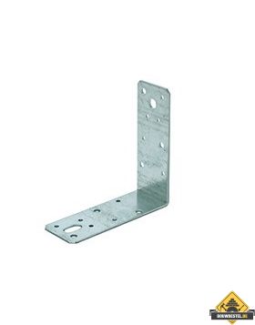 Hoek / Hoekanker / Versterkingshoek 125X125mm 46X2.5 115x2 Sendzimir Verzinkt - per stuk