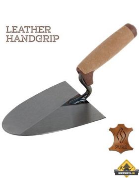 Super Prof Pure metseltroffel Floreffe 180 mm lederen handgreep