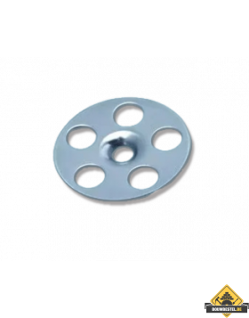 Wedi Rozet gegalvaniseerd 35mm rond (100 stuks)