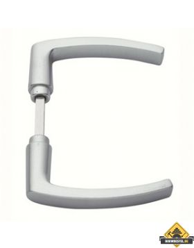 Deurkruk blok model aluminium f1 