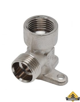 Multi-Fit Muurplaat 1/2x1/2 BUxBI