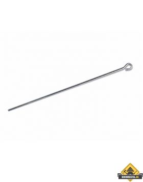 Afhangdraad 125mm met oog Metal stud per stuk