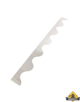Aluminium vogelschroot "dicht" tbv golfplaat no 76