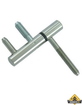 Axa Inboor Paumelle 75x14 mm doos 2 stuks (houten kozijn)