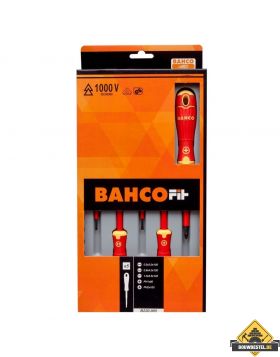 Bahco fit schroevendraaierset vde 5-delig gleuf ph