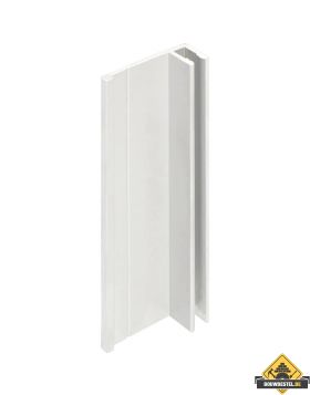 Basis aluminium eindprofiel 400cm (bestelnr. 2807)
