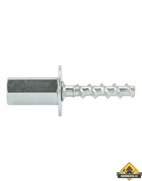 Betonschroef M8 binnen M10 buiten - 6X55 draad - per 50 stuks 