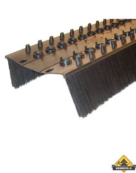 Borstel ondervorst universeel - L=100 cm borstel 75 mm - Zwart 