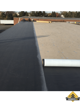 Dak bedekken met EPDM