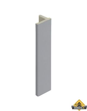 Eindprofiel 10mm voor Keralit dakrand Grijs - Classic (bestelnr. 2836)