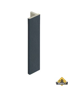 Eindprofiel 10mm voor Keralit dakrand Monumentenblauw - Classic (bestelnr. 2836)