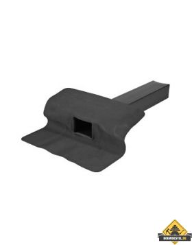 Epdm hwa 60 x 80 mm  zijuitloop (stadsuitloop) met flap 90 graden