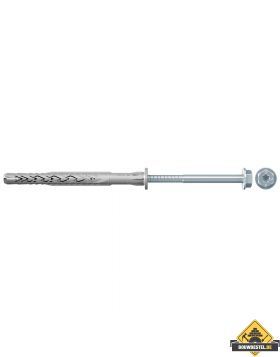 Fischer 10x80 mm constructieplug | SXRL FUS | zeskantkop schroef | 10 stuks (HELAAS NIET MEER LEVERBAAR)