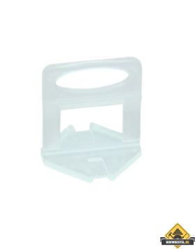Fix Plus levelling clip voeg 2.0mm tegel 3-13mm - 500 stuks per zak