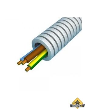 Flexbuis met draad 3x2.5mm2 16mm 5/8inch  50 meter 