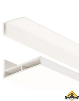 Florence plafondplint 35x6mm 2-delig Bianco