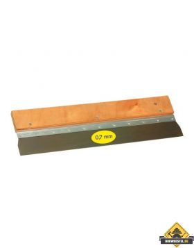 Gipsmes SUPER PROF 950x0.7 mm RVS. houten greep
