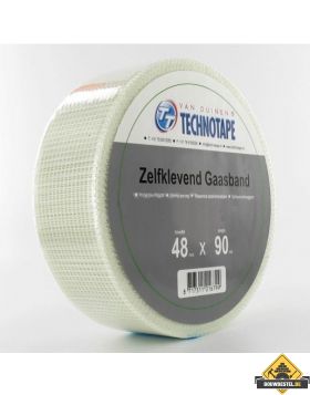 Glasvezeltape Gaasband Indoor - Wit (48mm, 90m¹)