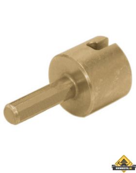 Indraaihulpstuk tbv Kozijnankers met diameter: 6mm - per stuk
