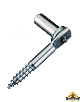 Inschroefduim Diameter: 16mm (x43mm) Schroefdaadlengte: 40mm Verzinkt - per stuk