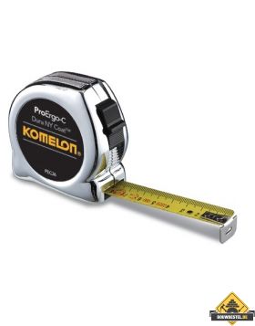 Komelon Pro Ergo-C rolbandmaat met ABS/chroom kast - 5 m x 19 mm