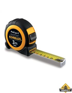 Komelon Pro Ergo-R rolbandmaat met ABS/rubber kast - 3 m x 16 mm
