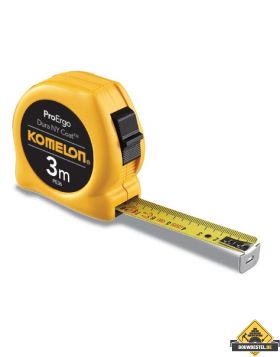 Komelon Pro Ergo rolbandmaat met ABS kast - 3 m x 16 mm