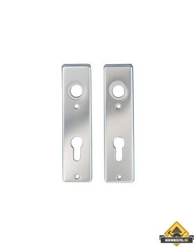 Kortschild sl72 aluminium f1 doos 2 stuks