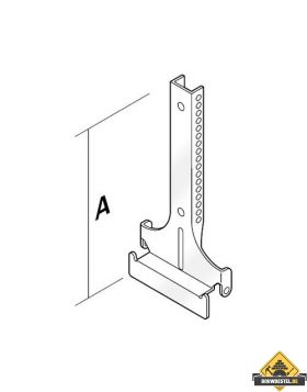 Noniushanger - Onderhanger - 110mm - 10 stuks