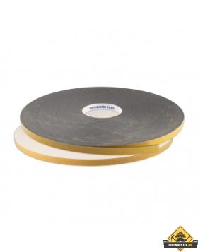 Novatech Twinbond Tape | Foamtape | Zwart | 25 m