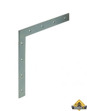Raamhoek Recht 300x300mm 36X4 Verzinkt - per stuk