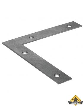 Raamhoek Recht 40x40mm 10X1.5 Gegalvaniseerd - per stuk