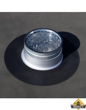 Solatube diameter 35cm Cradle plat dak buitenzijde